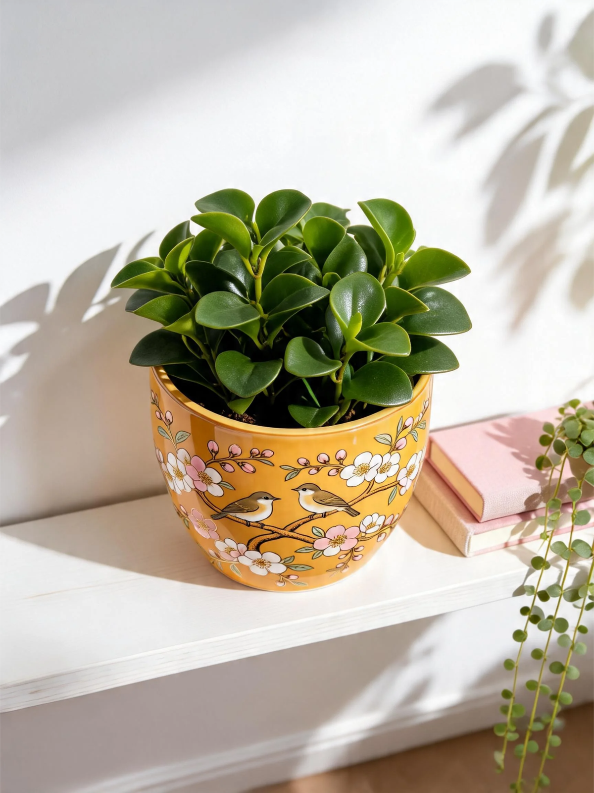 Golden Songbird Planter