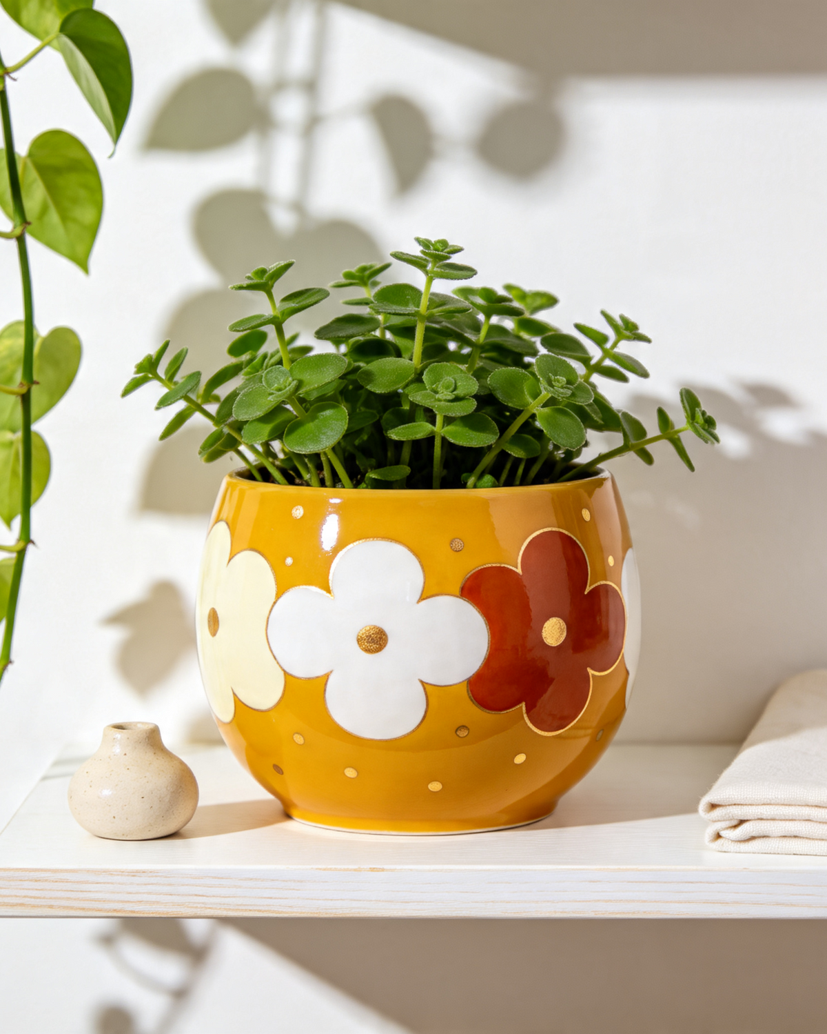 Golden Mustard Planter