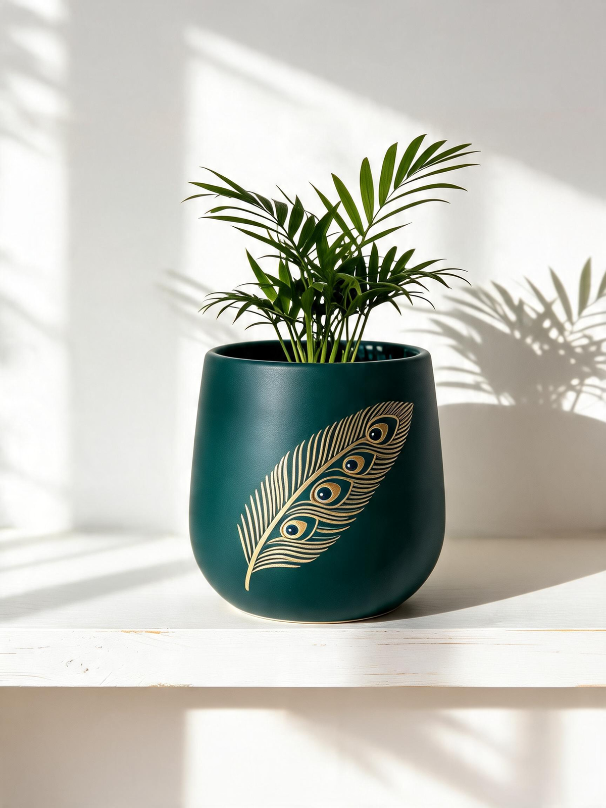 Golden Feather Planter