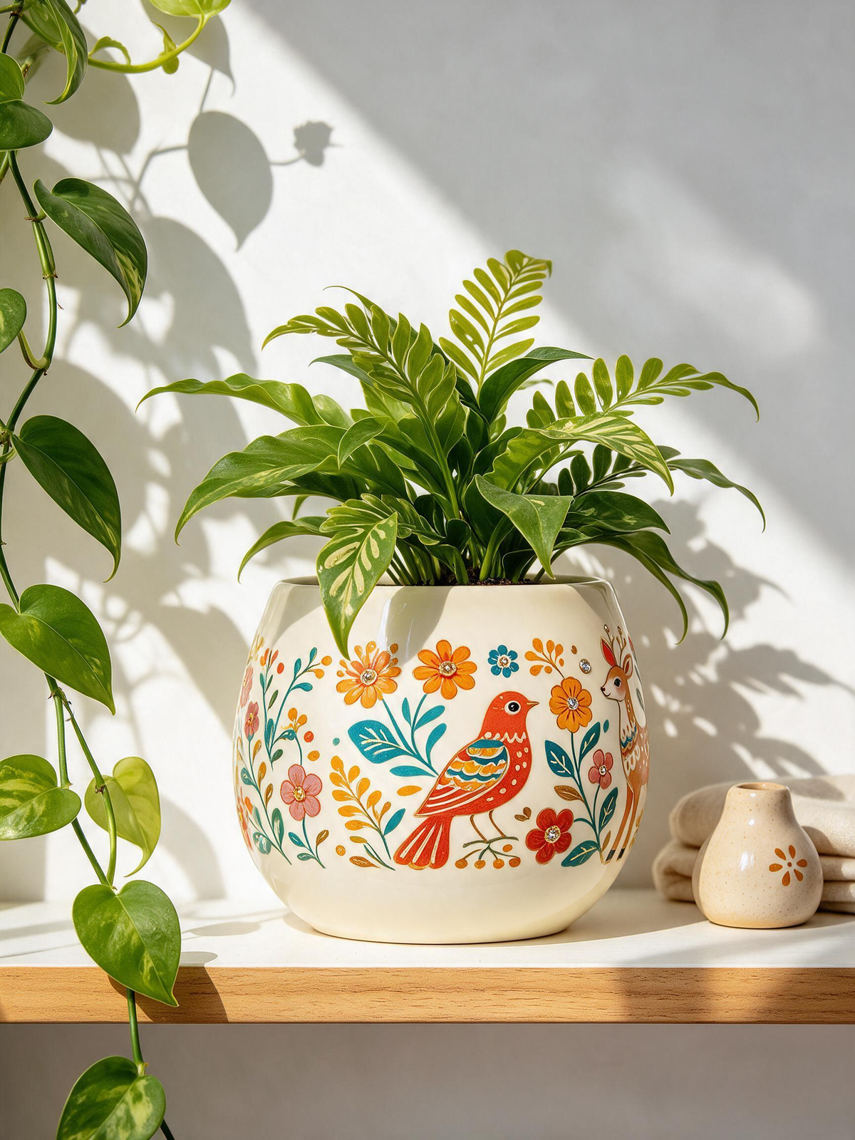 Folk Forest Planter
