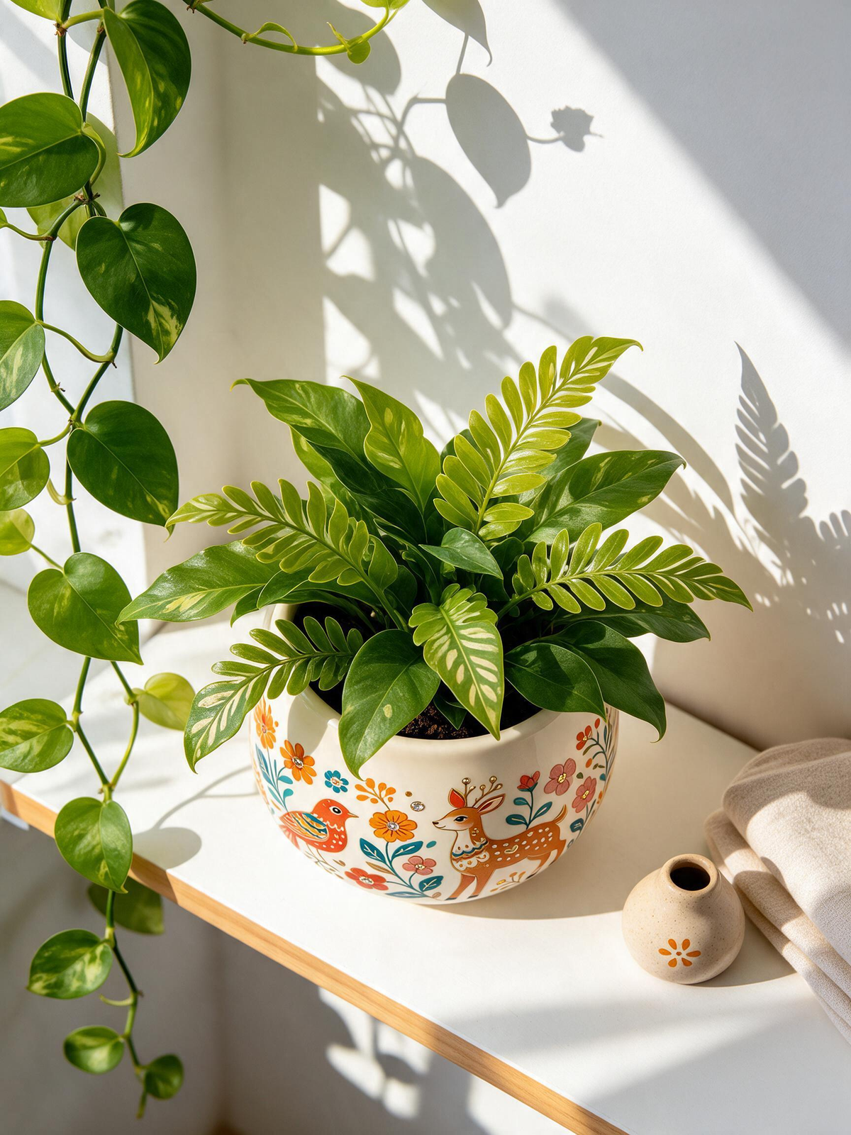 Folk Forest Planter