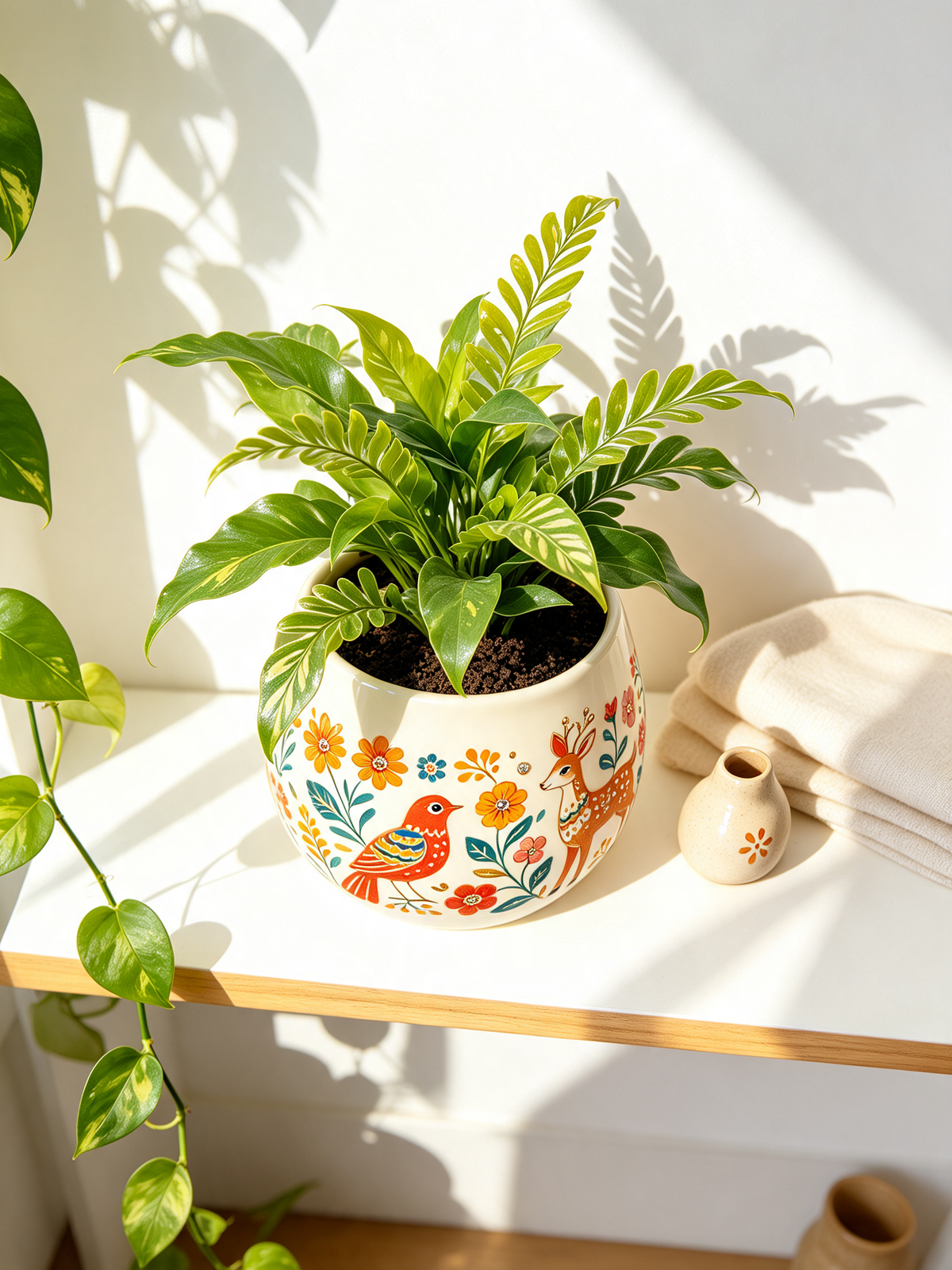 Folk Forest Planter
