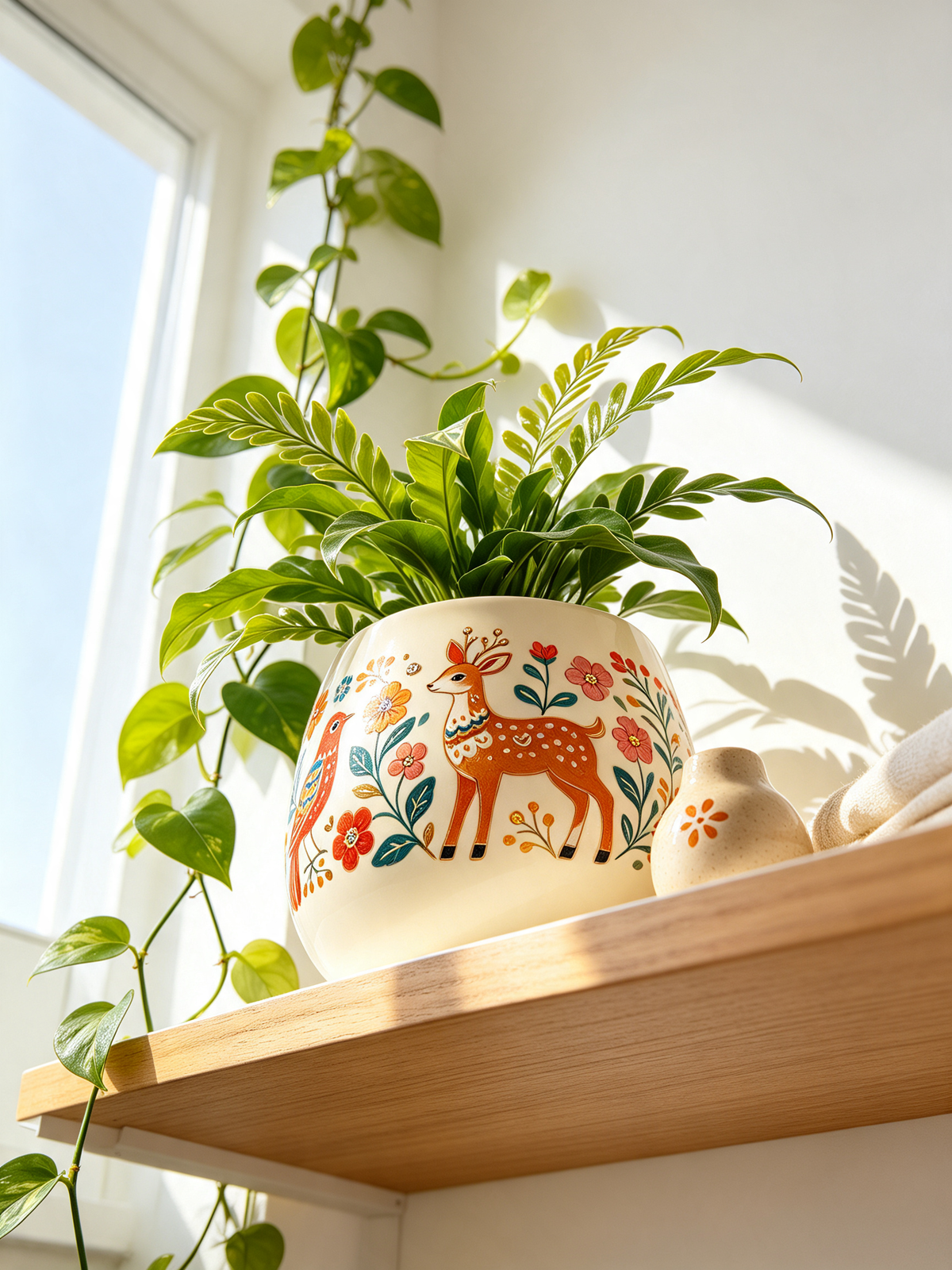 Folk Forest Planter
