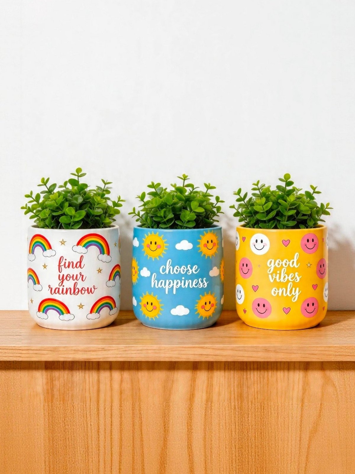 Good Vibes Planter (Set of 3)