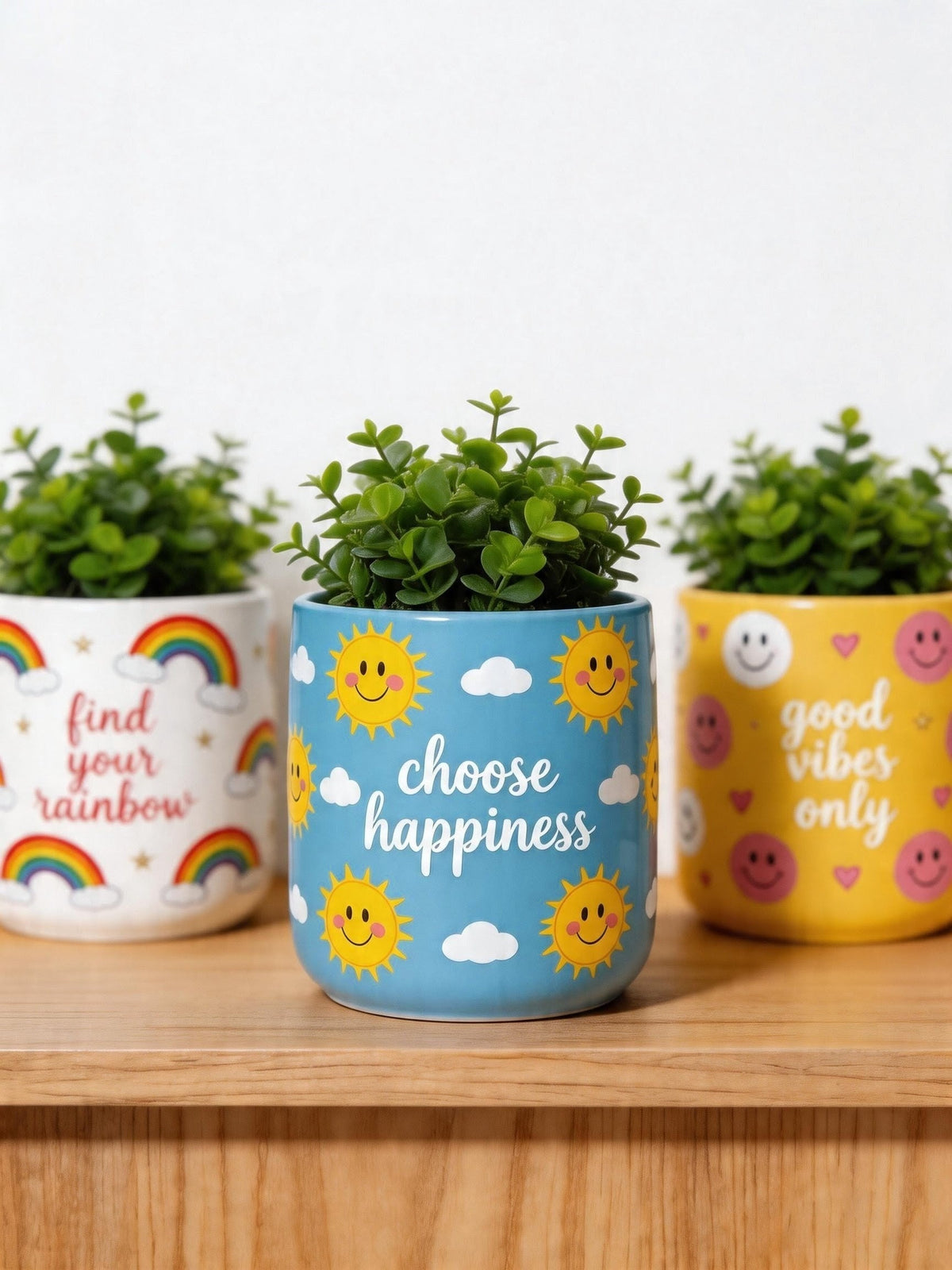 Good Vibes Planter (Set of 3)