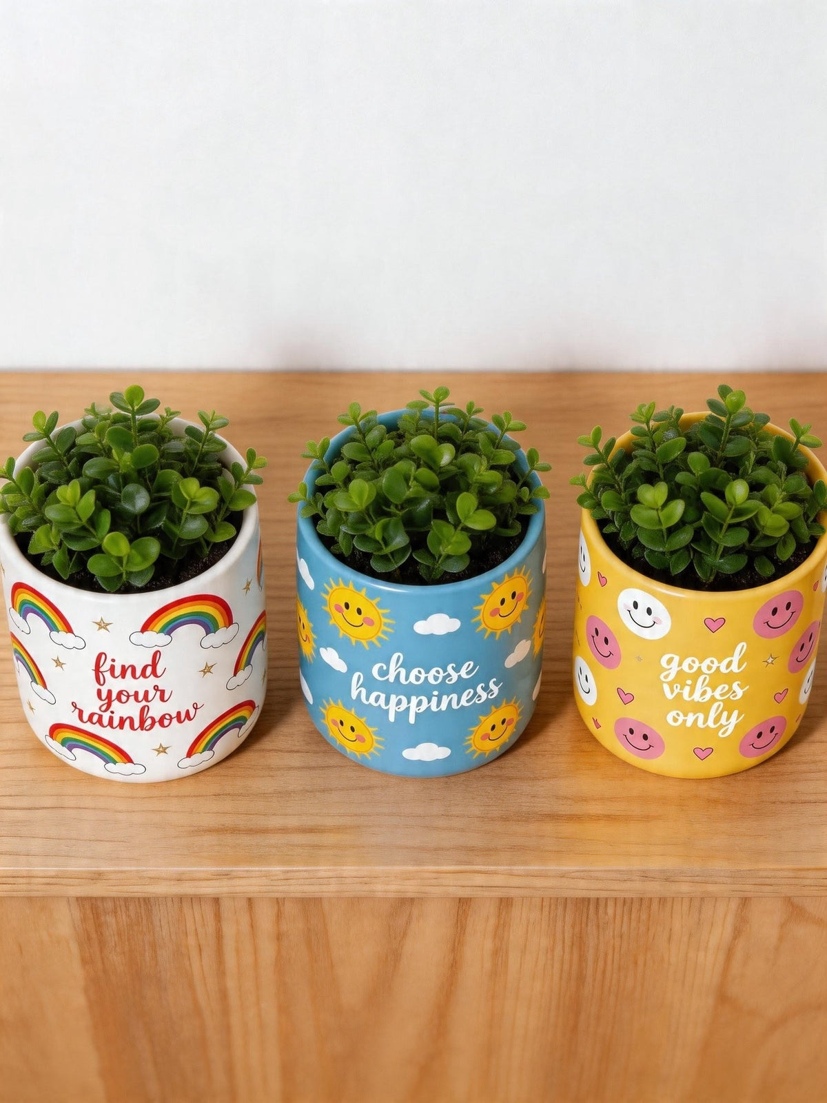 Good Vibes Planter (Set of 3)