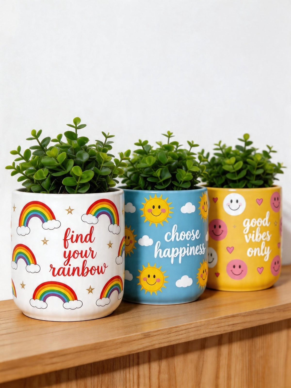 Good Vibes Planter (Set of 3)