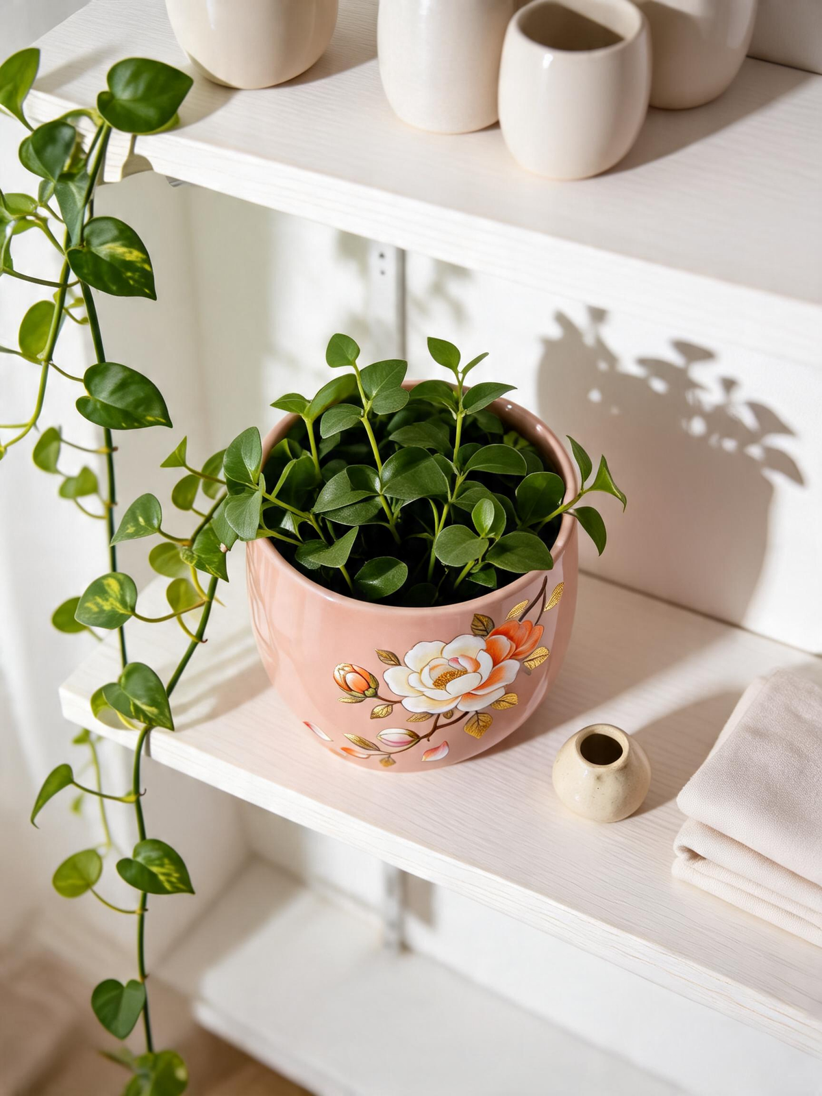 Golden Rose Planter
