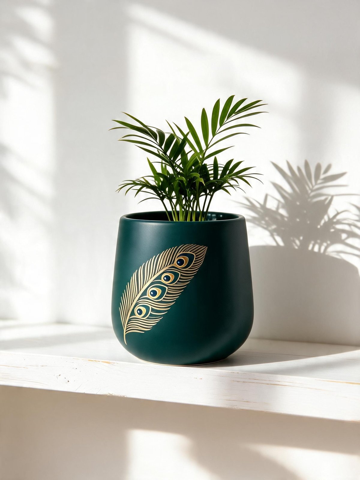 Golden Feather Planter