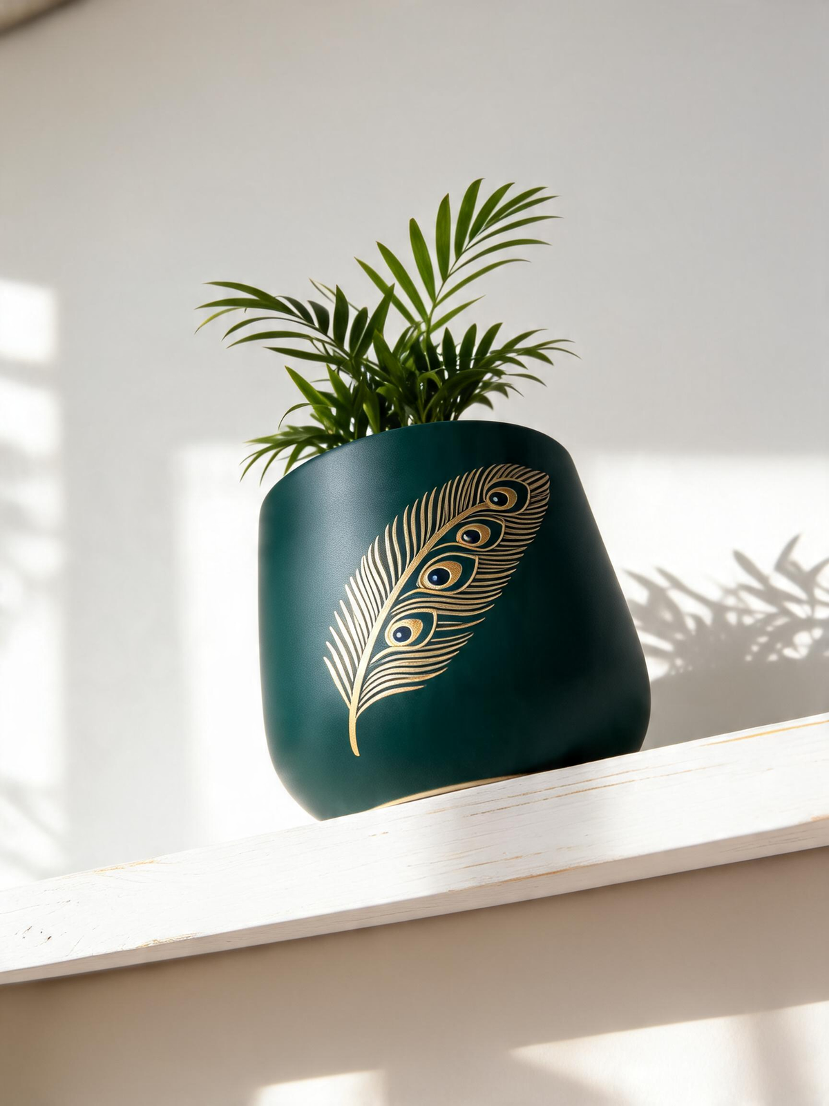 Golden Feather Planter
