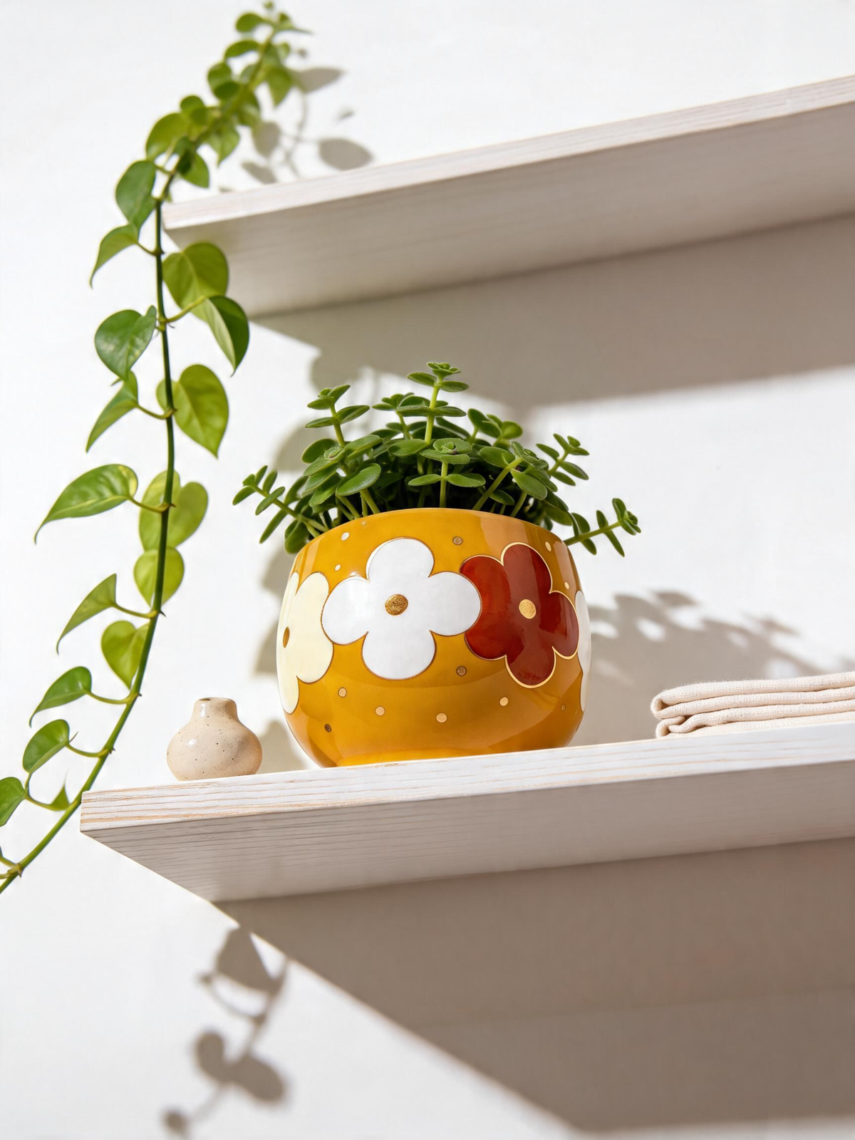 Golden Mustard Planter