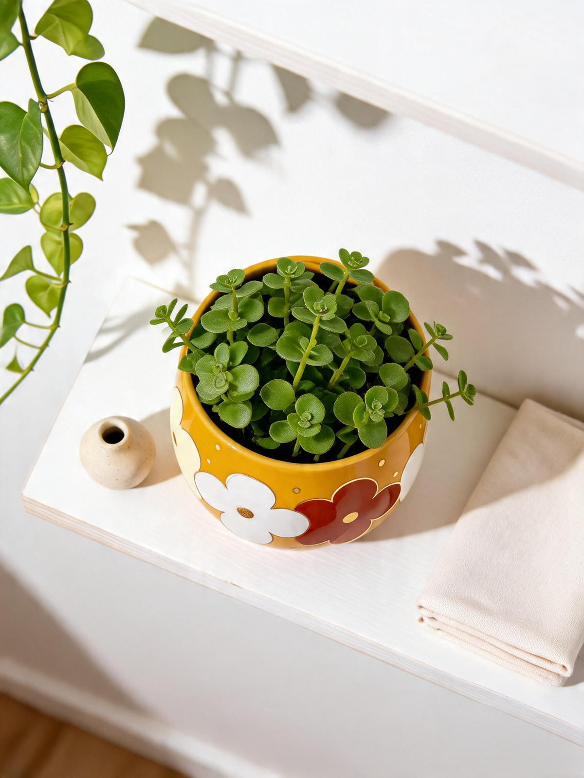 Golden Mustard Planter