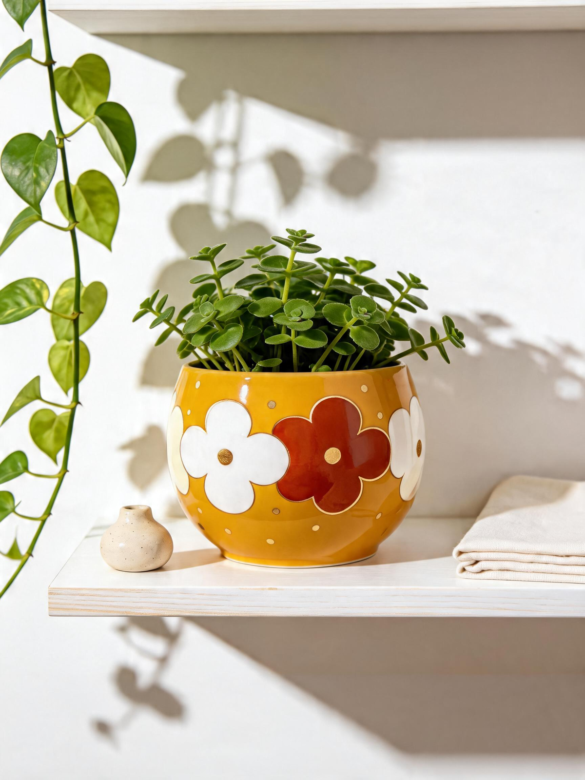 Golden Mustard Planter