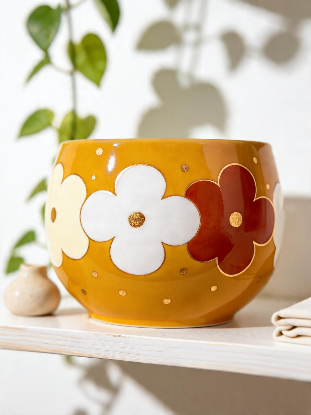 Golden Mustard Planter